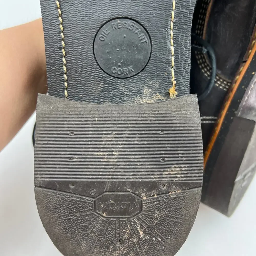 Thorogood Beloit Black Leather Boots 814-6532 - Picture 4 of 9